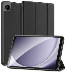 Samsung Tab A9 (8.7) SM-X110 / X115, mappa tok, Trifold, Dux Ducis Domo, fekete - mobilkozpont
