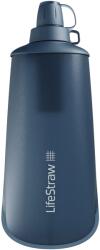 LifeStraw Sticlă de apă pliabilă cu filtru LifeStraw Peak Squeeze 1 l - Mount Blue