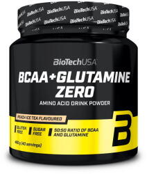BioTechUSA BCAA + Glutamine Zero 480 g portocală