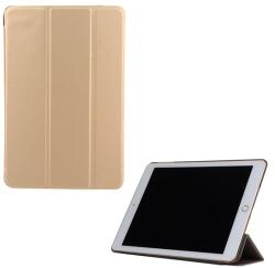 Gigapack iPad 9.7 2018 Gigapack Tok Álló, Bőr Hatású Aktív Flip, Asztali Tartó, Arany