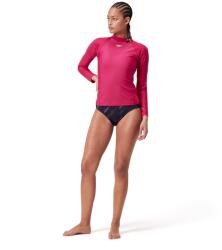 Speedo Бански костюм Speedo Women's Long Sleeve One Piece Swimsuit - Purple