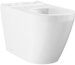GROHE Euro Ceramic Álló WC (falhoz) monoblokkos kombinációhoz, Vario lefolyóval, Rimless, Triple Vortex, Alpin fehér 102489SH00 (102489SH00)