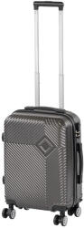 Leziter TraveLux Pro kézipoggyász keményfedeles levehető kerékkel 40x30x20 cm szürke (8016-GR16) - homelux