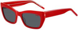 HUGO BOSS Слънчеви очила Hugo Women's Rectangular Round Sunglasses - Red Pink Слънчеви очила