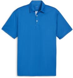 PUMA Блуза с яка Puma Men's Pure Solid Short Sleeve Performance Polo Shirt - Future Blue