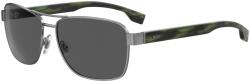 HUGO BOSS Слънчеви очила Boss Men's Rectangular Round Sunglasses - Dark Ruthenium Слънчеви очила