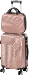 Leziter TraveLux Pro VI gurulós bőrönd szett rosegold (LTRPBS-VI-RG)