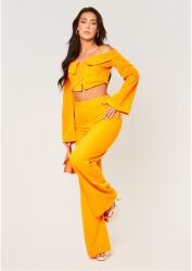 Missy Empire Панталони Missy Empire Fit And Flare Trousers - Orange