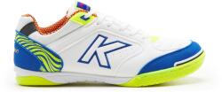 Kelme Мъжки маратонки Kelme Precision Trainers Mens - White/Blue/Lime
