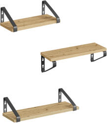  Fali polcok TAYLOR ARTISAN szett 3 db