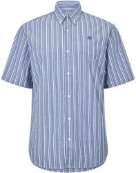 Timberland Риза с къс ръкав Timberland Men's Striped Short Sleeve Oxford Shirt - Dark Denim Yd