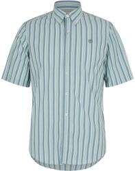 Timberland Риза с къс ръкав Timberland Men's Striped Short Sleeve Oxford Shirt - Green Bay Yd