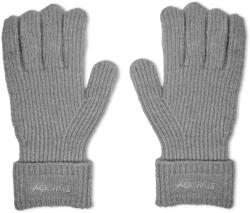Jack Wills Ръкавици Jack Wills Adults Knitted Fleece Gloves - Grey Marl