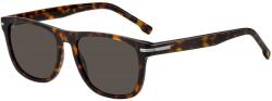 HUGO BOSS Слънчеви очила Boss Men's Rectangular Round Sunglasses - Havana Слънчеви очила