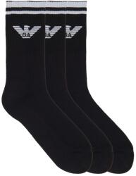 Giorgio Armani Чорапи Emporio Armani Men's Crew Socks - Blk/Blk/Blk - sportihobi - 101,68 лв