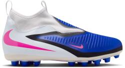 Nike Юношески футболни бутонки Nike Phantom 6 Academy High Juniors Firm Ground Football Boots - Blue/Wht/Pink