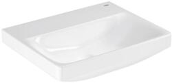 GROHE Euro Ceramic Mosdókagyló 55x44 cm, túlfolyó nélkül, csaptelepnyílás nélkül, antibakteriális felülettel HyperClean, Alpin fehér 102431SH00 (102431SH00)