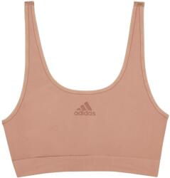 adidas Active Seamless Micro Stretch Scoop Lounge Bra - Beaver Fur
