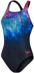 Speedo Дамски бански костюм Speedo Digital Printed Medalist Swimsuit Womens - True Navy