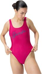 Speedo Бански костюм Speedo Women's Logo Deep One Piece Swimsuit - Purple/Blue