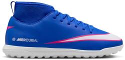 Nike Юношески футболни стоножки Nike Mercurial Superfly 10 Club Juniors Astro Turf Football Boots - Blue/Wht/Pink