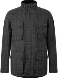 BELSTAFF Яке BELSTAFF Men's Fieldmaster Water Resistant Cotton Long Sleeve Wax Jacket - Charcoal/Black