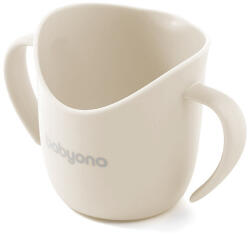 BabyOno tanulópohár - ergonómikus 6hó bézs 1463/09 - babycenter-online