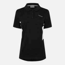 HEAD Блуза с яка HEAD Women's Club Tech Short Sleeve Performance Polo Shirt - Black
