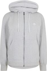 Timberland Суичър Timberland Women's Full Zip Loop Back Zip Hoodie - Light Grey Hthr