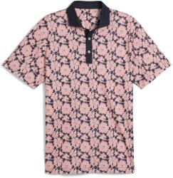 PUMA Блуза с яка Puma Men's Fields Polo Pique Short Sleeve Performance Polo Shirt - Peach/Blue
