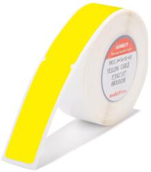 Niimbot vízálló termál kábelcímke 12.5x74+35 mm, 60 db (sárga)