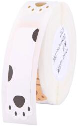 Niimbot termál címke 12x40 mm, 160 db (cica mancsos)