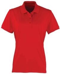 Premier Női Coolchecker póló póló M vörös