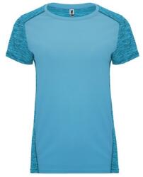 ROLY Női Zolder póló L kék|türkíz