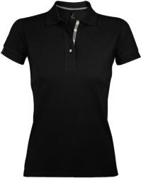 SOL'S Női Portland póló póló XS fekete