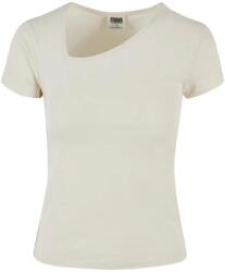 Urban Classics Női organikus aszimmetrikus póló S barna