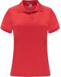 ROLY Női Monzha rövid ujjú sportpóló póló L vörös