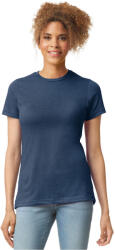 Gildan Női Softstyle CVC póló M kék