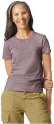 Gildan Női gyűrűsfonott pamut Soft Touch póló XL lila