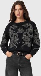 AllSaints pulóver - fekete S - answear - 96 990 Ft