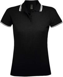 SOL'S Női Pasadena póló pólóing XL fehér|fekete|színes