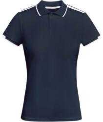 ROLY Női Tamil rövid ujjú sportpóló póló XL fehér|kék