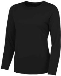 JUST COOL Női egyszínű hosszú ujjú póló XL lila