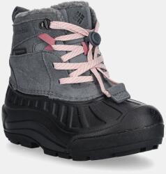 Columbia gyerek hócipő velúrból YOUTH POWDERBUG ALPINE - szürke 39