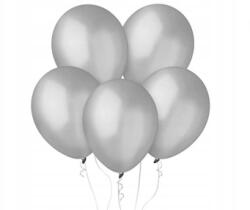  Lufik Decomex metál ezüst 11 inch - ezüst, 11 inch, 100 db