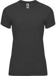 ROLY Női Bahrein rövid ujjú sportpóló M kék|szürke