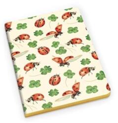 Kartos Ladybugs 1 db A6 arany élfestett füzet (1086401) - tintasziget