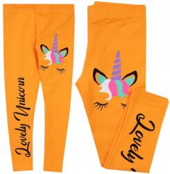  Getry Unikornis Leggings Pamut sárga 146 H002i (TUR0049)