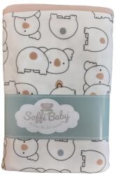 Soffi Baby Baby dupla pamut takaró - Vajkrém bézs koala