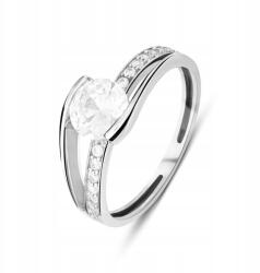  Fehérarany eljegyzési gyűrű cirkónikkal Millie